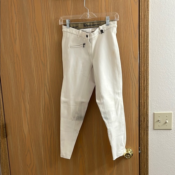 Women’s White Riding Pants - Picture 1 of 6